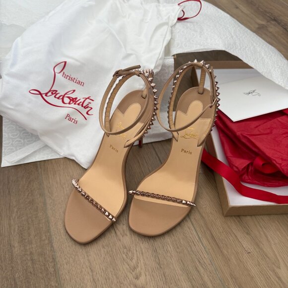Christian Louboutin Shoes - Christian Louboutin So Me Leather Sandals